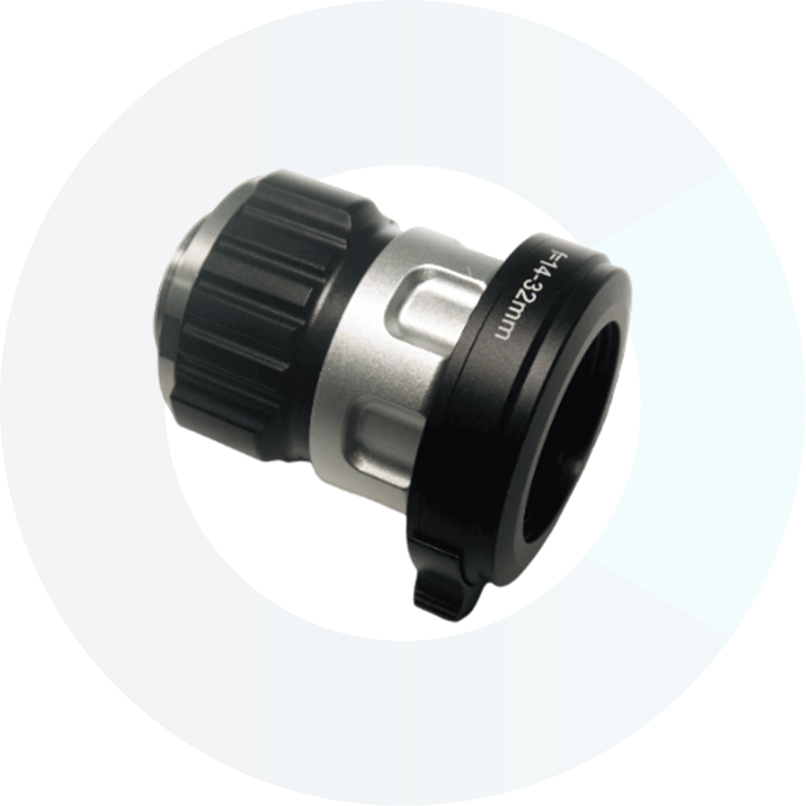 Adaptador Endocoupler Ótico Para Endoscópio Rígido Com Zoom 4K