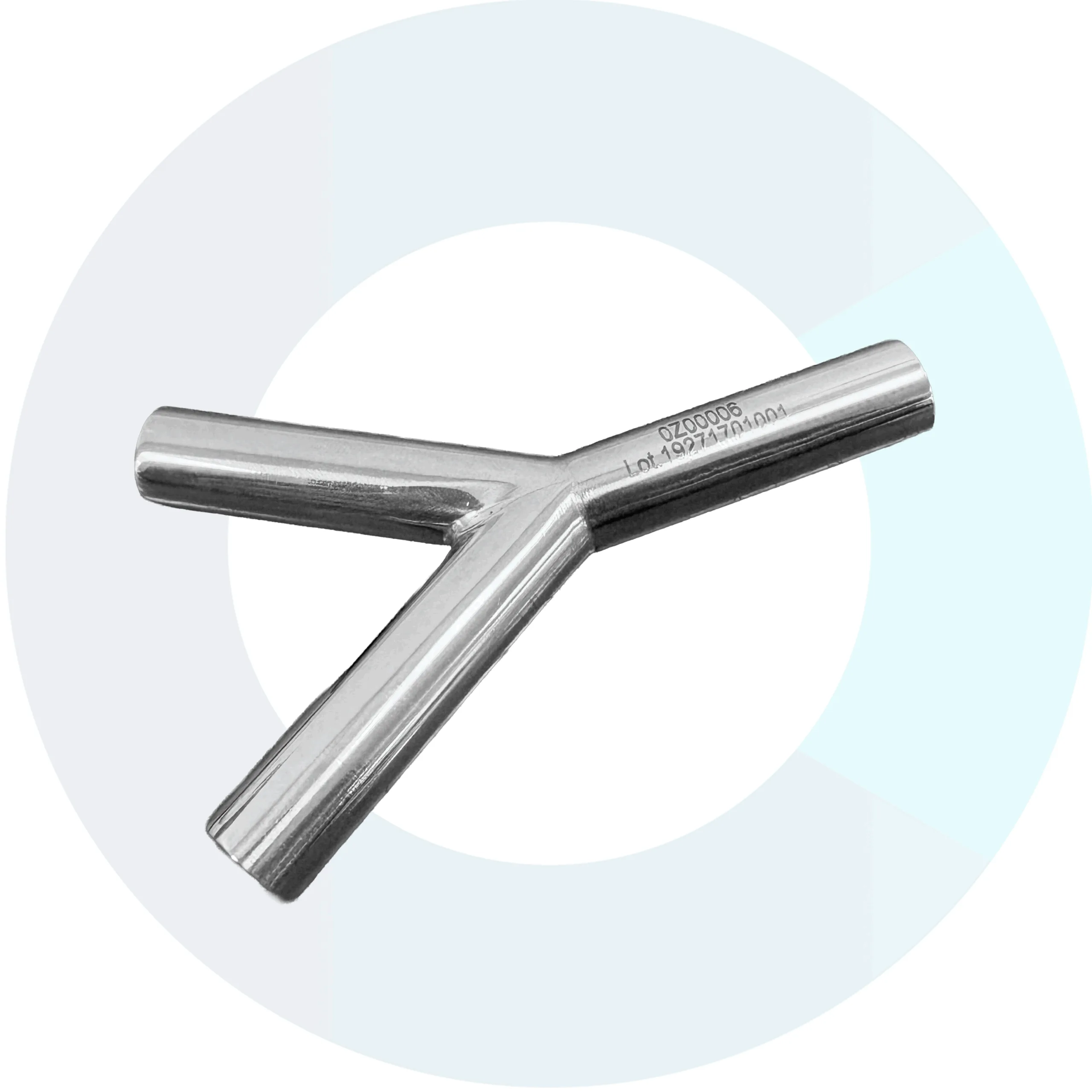 Conector para Mangueira de Silicone em Y Inox - Imagem 3